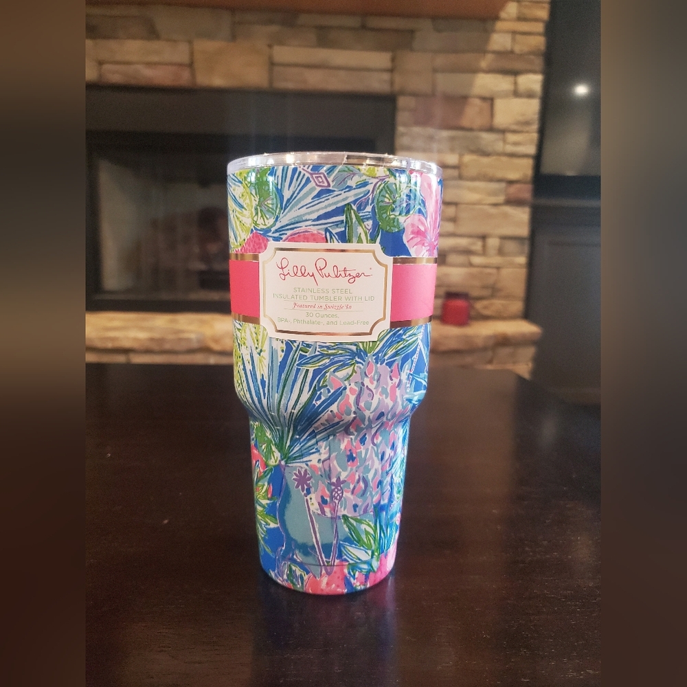 Lily Pulitzer Stainless Steel Tumbler-NWT